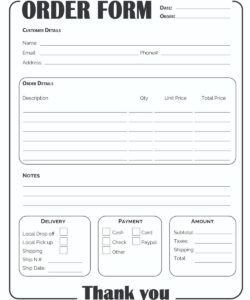 merchandise-drop-off-form-template
