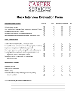 mock-interview-feedback-form-template