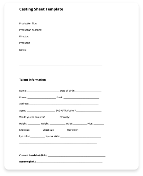 model-casting-call-application-form-template