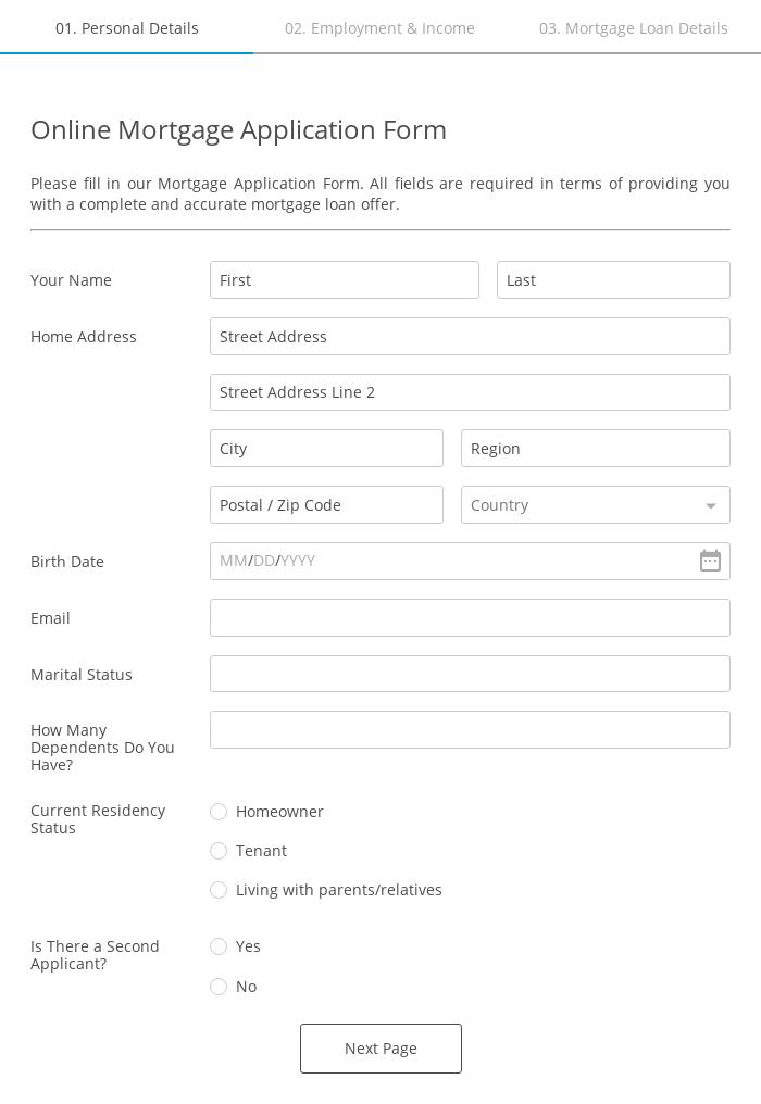 mortgage-loan-application-form-template