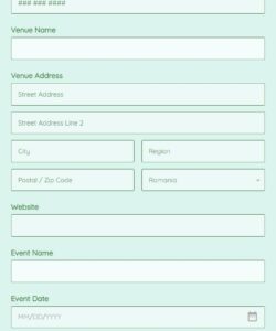 music-artist-booking-form-template