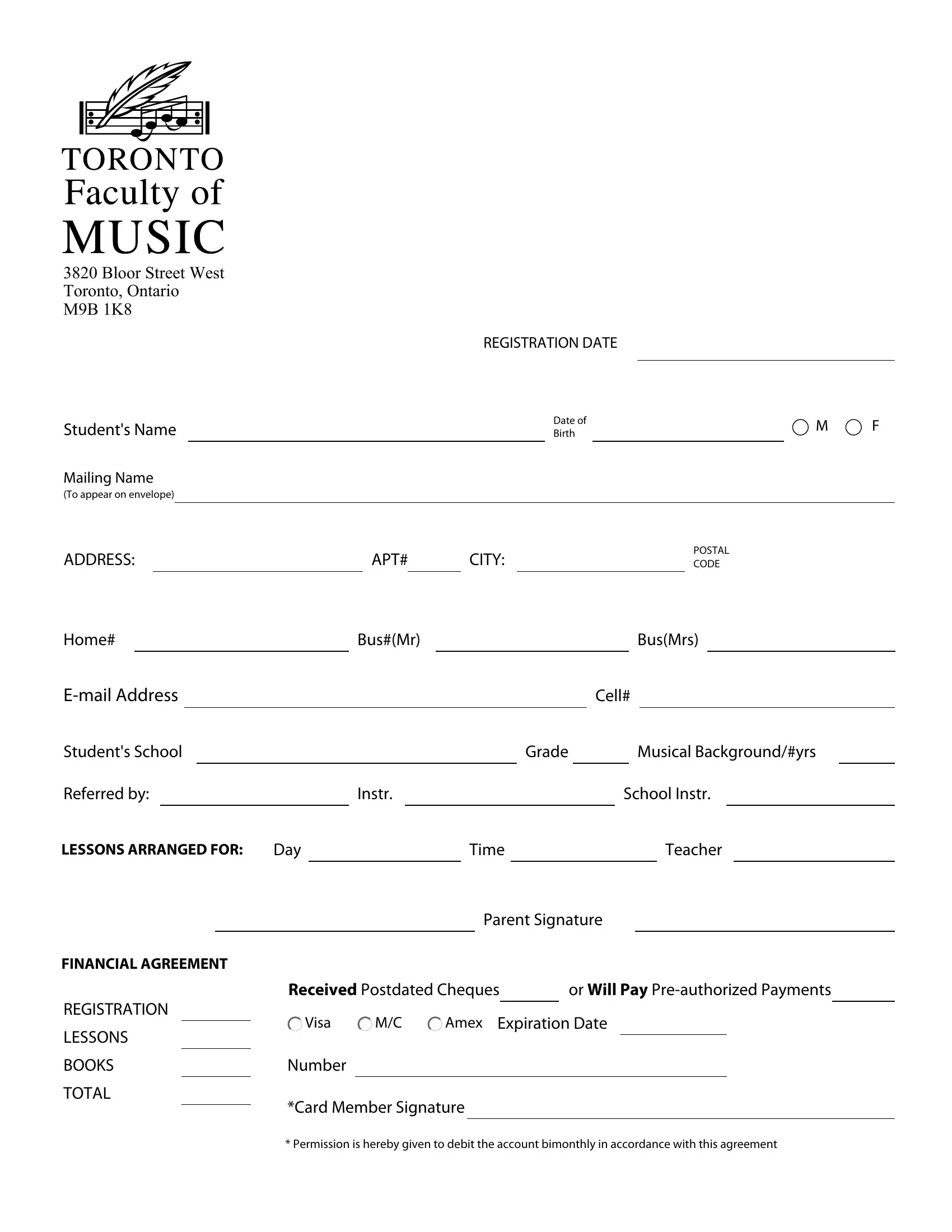 music-school-registration-form-template