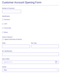new-customer-account-opening-form-template