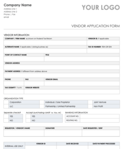 new-vendor-information-form-template