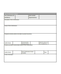 non-conforming-product-form-template