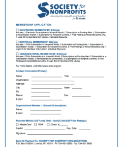 non-profit-membership-form-template