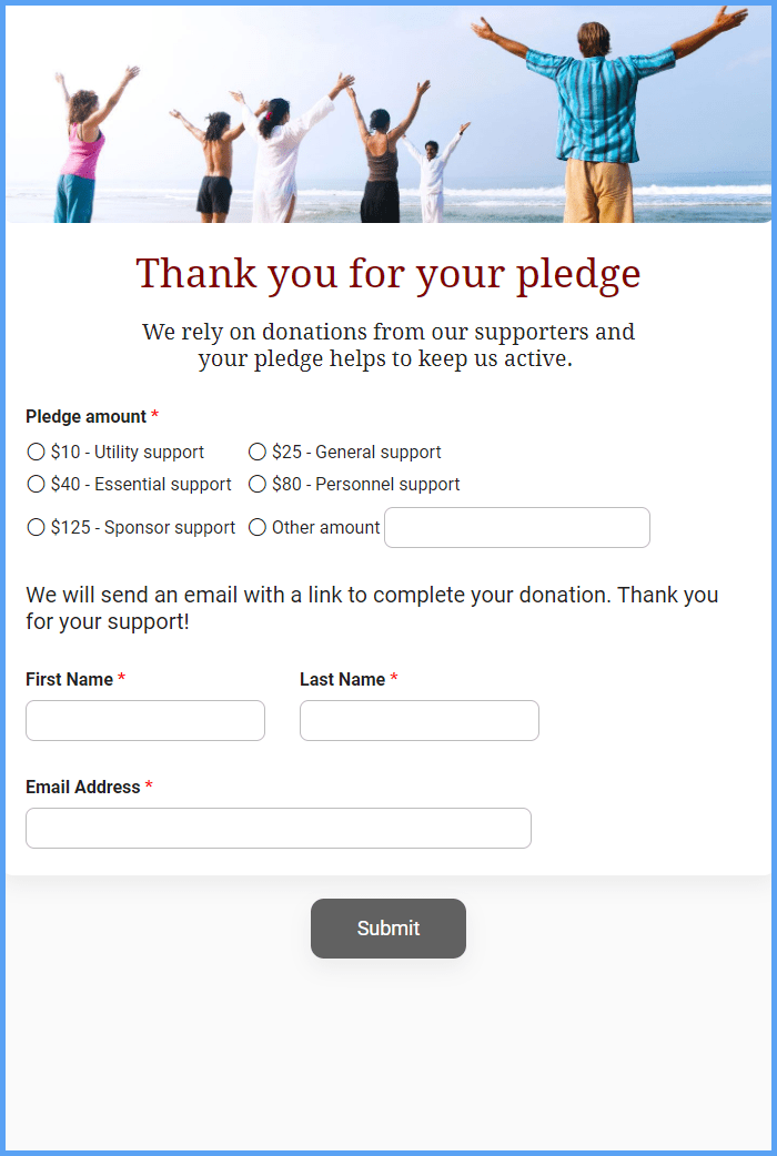 non-profit-pledge-form-template