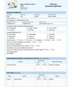 nursery-job-application-form-template