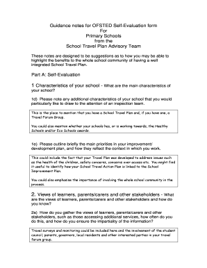 ofsted-self-evaluation-form-template