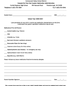otc-medication-consent-form-template