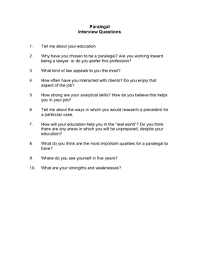 paralegal-employee-interview-form-template