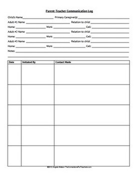 parent-teacher-communication-form-template