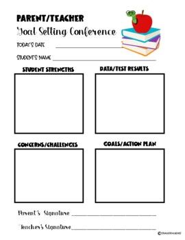 parent-teacher-conference-outcome-form-template