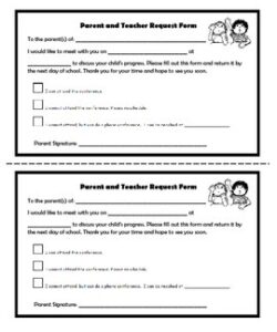 parent-teacher-conference-request-form-template