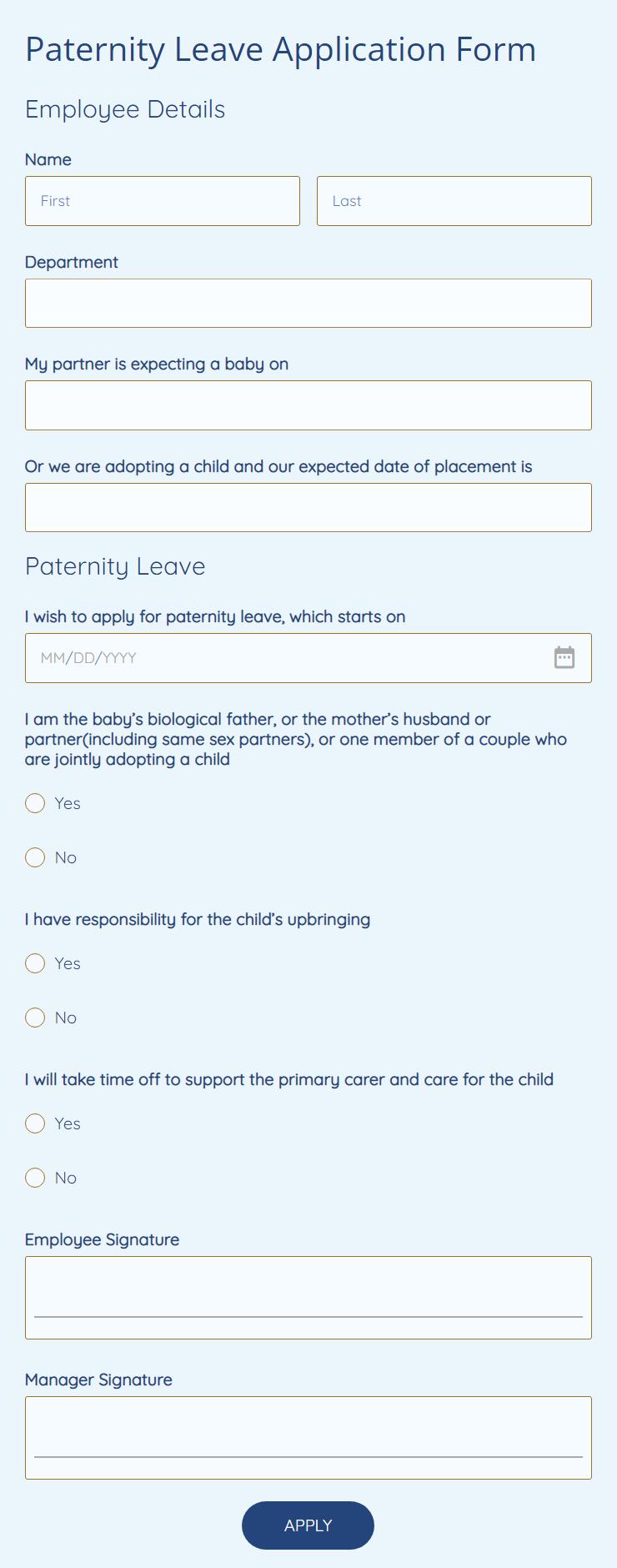 paternity-leave-request-form-template