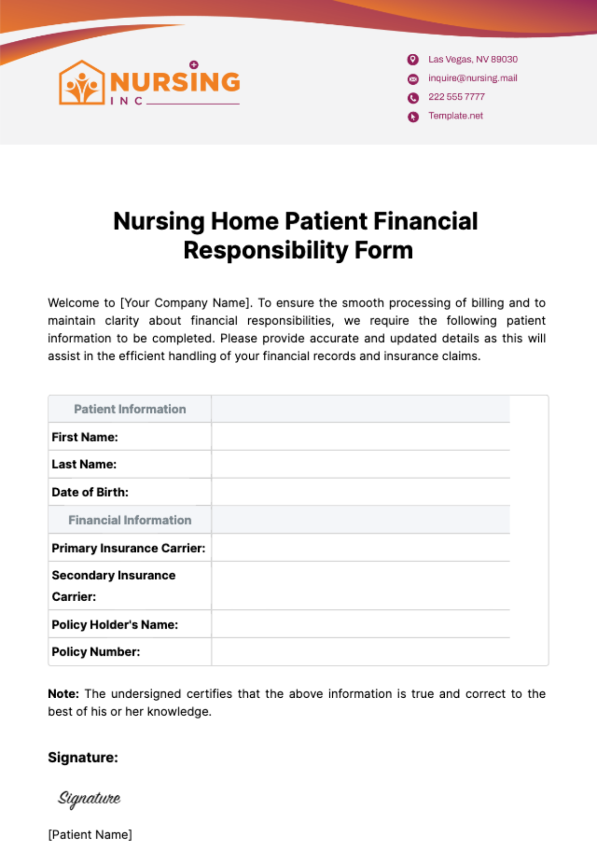 patient-financial-responsibility-form-template