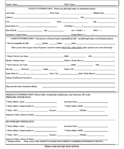 pediatric-patient-registration-form-template