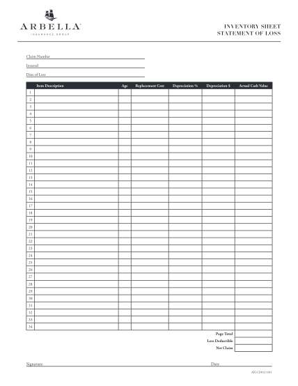 personal-asset-inventory-form-template