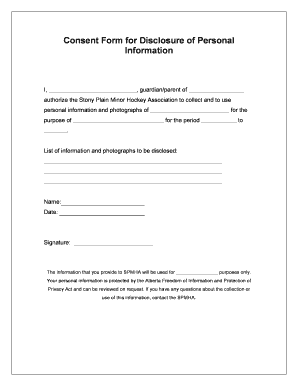 personal-information-consent-form-template