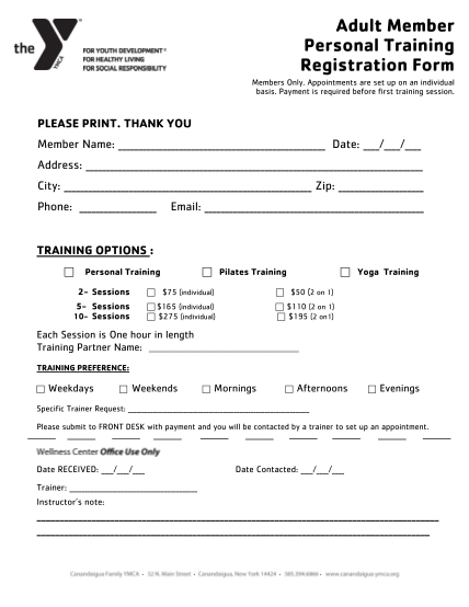 personal-trainer-registration-form-template