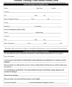 personal-training-health-history-form-template