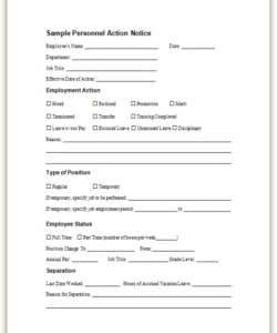 personnel-action-request-form-template