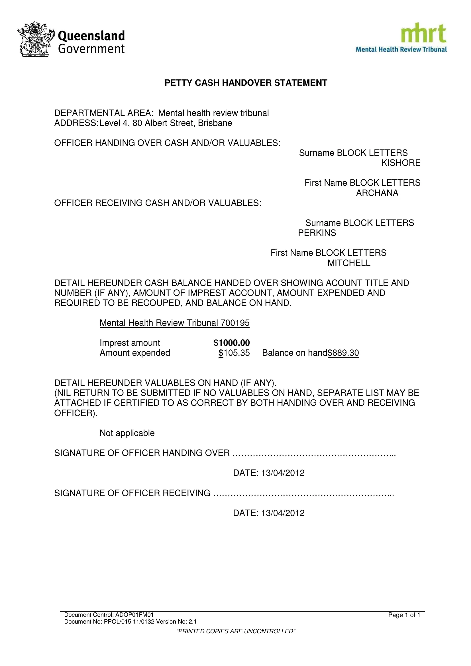 petty-cash-handover-form-template