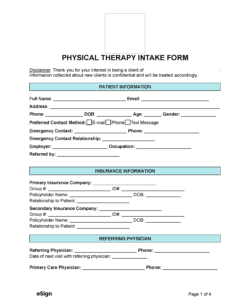 physical-therapy-intake-form-template