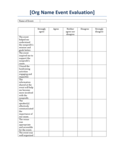 post-event-evaluation-form-template