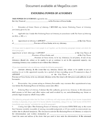 power-of-attorney-nova-scotia-form-template