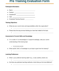 pre-training-evaluation-form-template