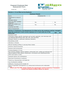 pregnancy-risk-assessment-form-template