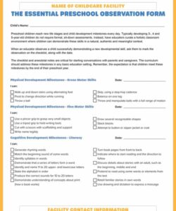 preschool-children-observation-form-template