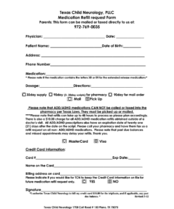 prescription-refill-request-form-template