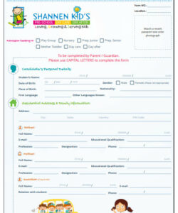 primary-school-application-form-template