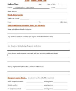 primary-school-consent-form-template