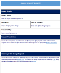 prince2-change-request-form-template