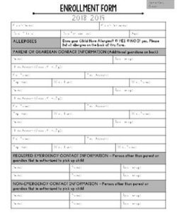 private-school-enrollment-form-template