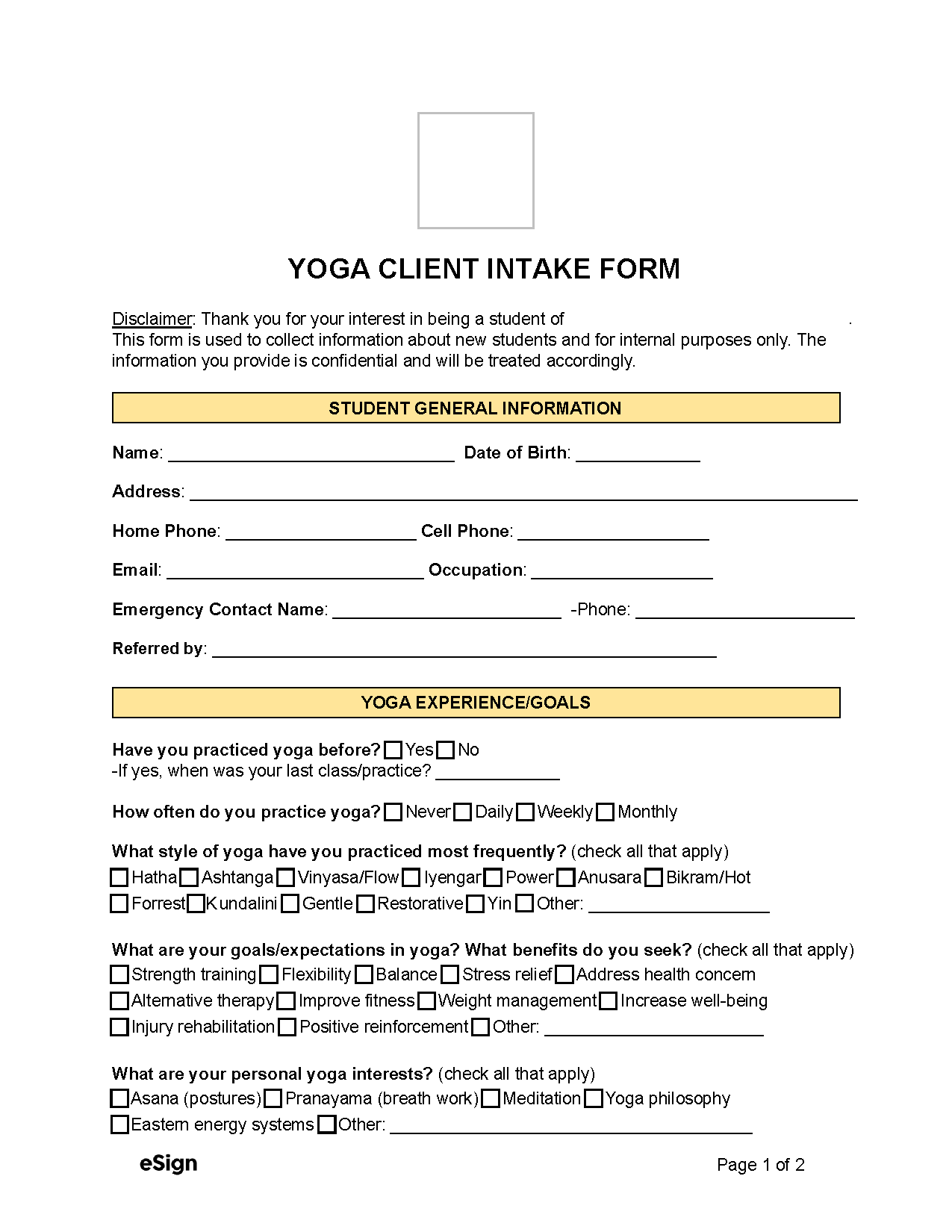 private-yoga-intake-form-template