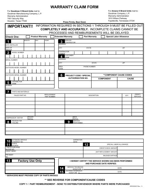 product-warranty-claim-form-template