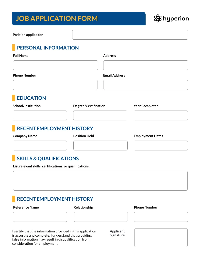 professional-job-application-form-template