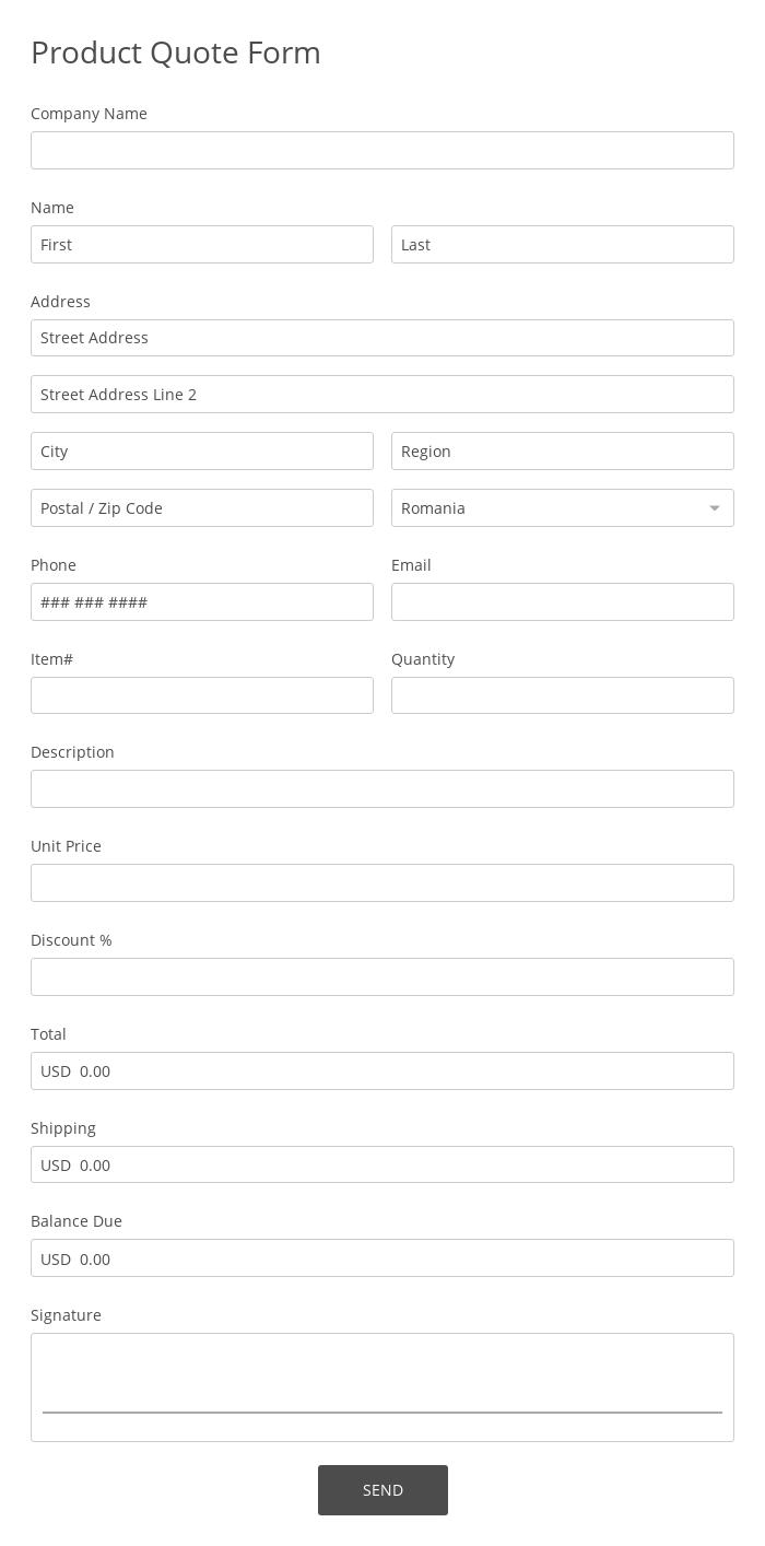 project-quotation-inquire-form-template