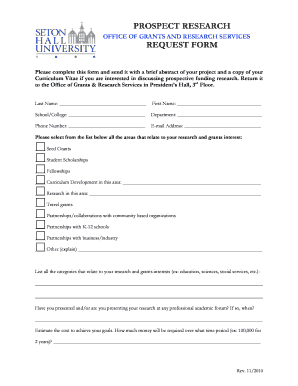 prospect-research-request-form-template