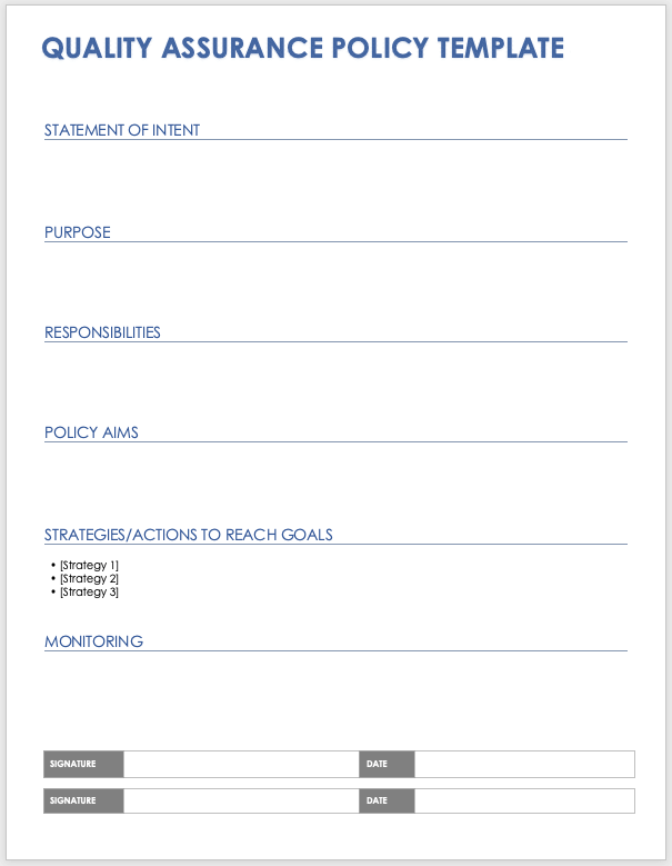 quality-assurance-evaluation-form-template