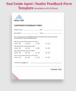 real-estate-feedback-form-template