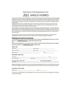 real-estate-registration-form-template