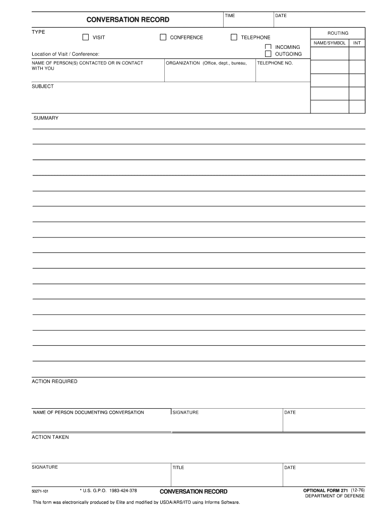 record-of-discussion-form-template