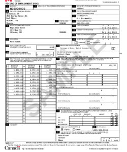 record-of-employment-form-template