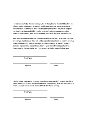 refusal-of-coverage-form-template