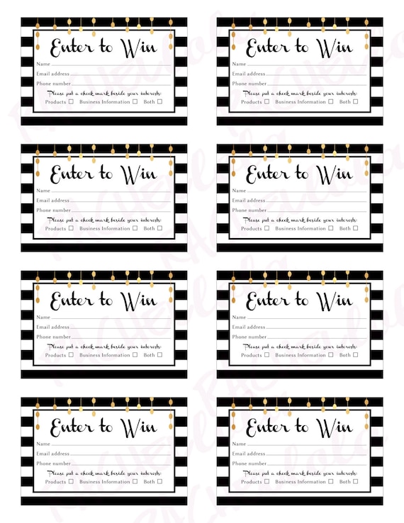 register-to-win-form-template